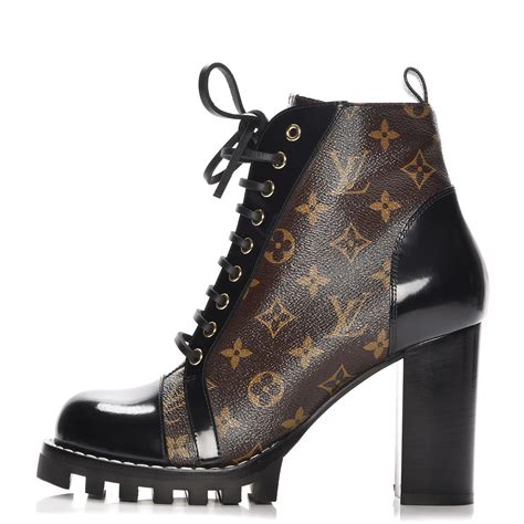 louis vuitton heel boots